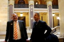 Sen. Tiffany & Rep. Schraa Meets with lobbyists while Assembly & Senate is in session