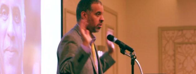 Larry Sharpe at Wi. (L) Party Convention